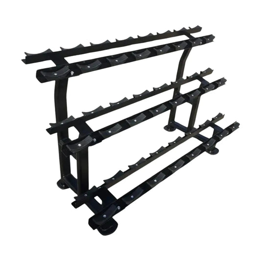 Swiss Performance 3 Tier Saddled Dumbbell Rack