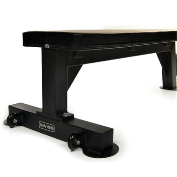 Swiss Flat Bench With Wheels